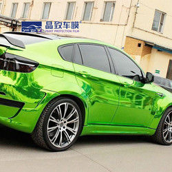 Araba Styling Wrap Sıvı Metal Koyu Yeşil Vinil Film Vücut Sticker Hava Ücretsiz Kabarcık Ile araba bisiklet tekne şal Parlak film