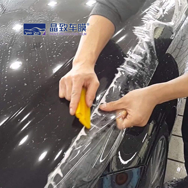 Anti-Su Lekesi Yüksek Kaliteli PVC Malzeme PPF 1.52*15 M Araba Vücut Koruma Filmi araba sarma vinil film